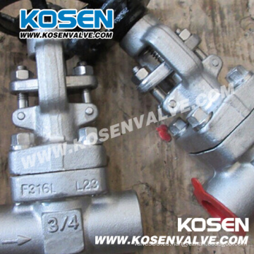 Forge Steel Socket Welded Globe Valves